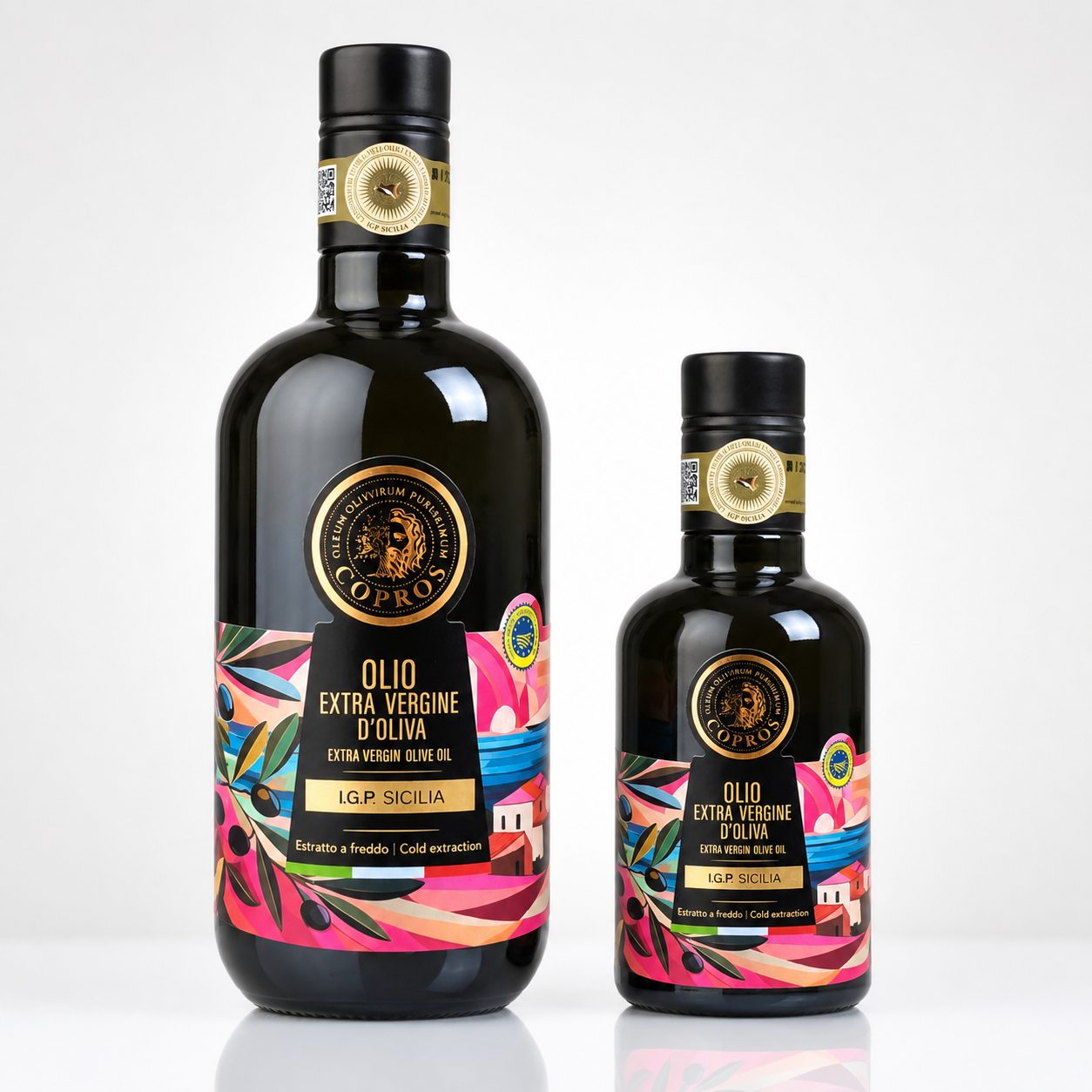 olio extra vrgine d'oliva igp sicilia
